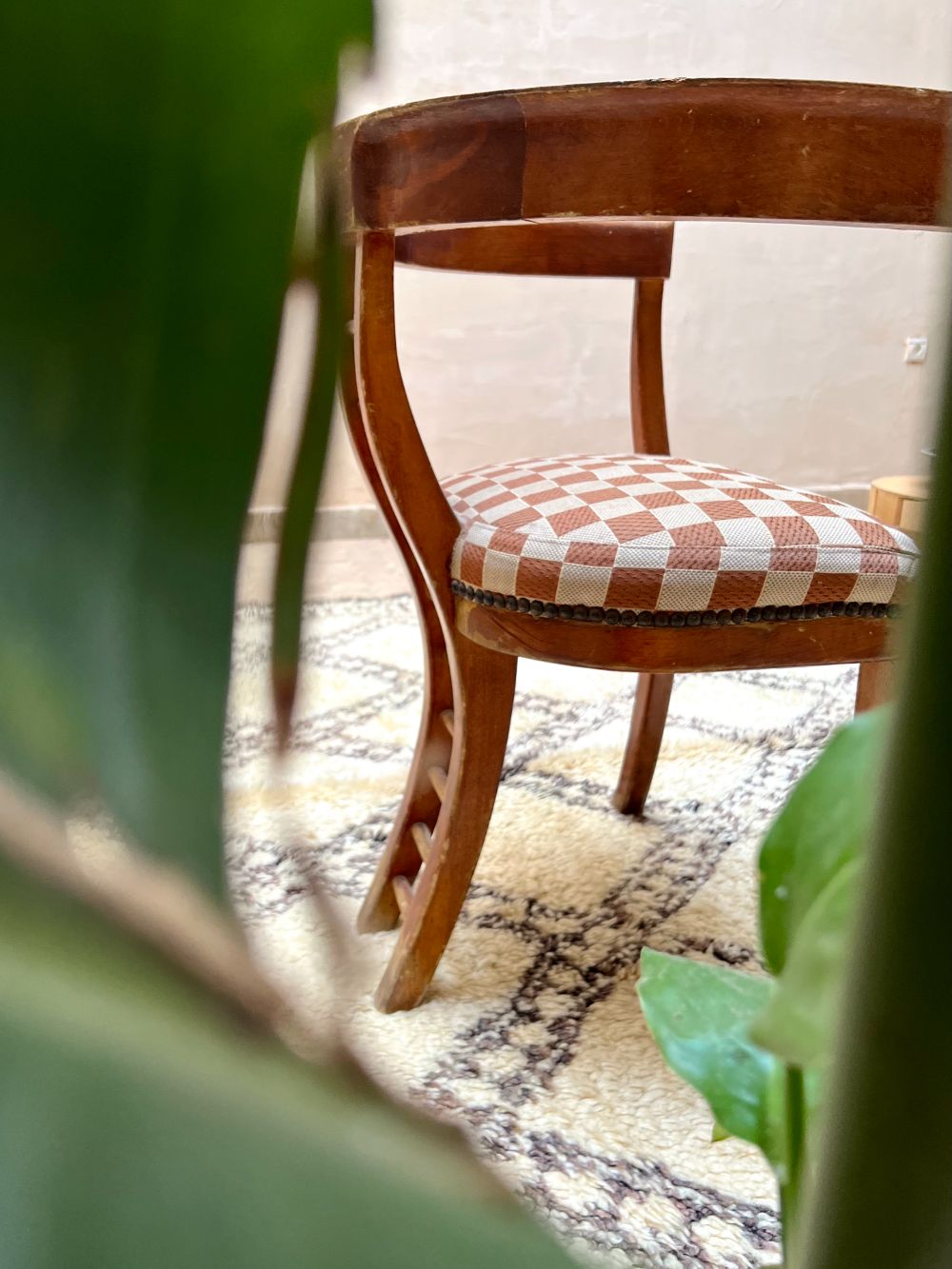Moroccan Vintage Beni Ouarain Rug 430x200cm