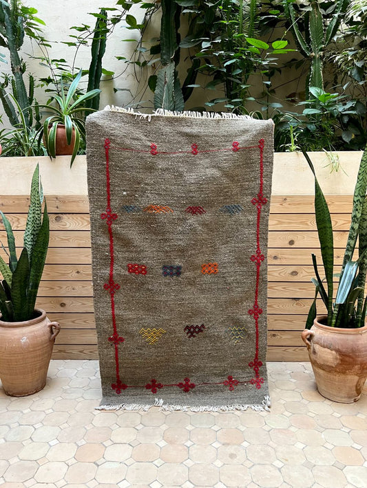 Marokkolainen Kilim Hanbel matto 125x75cm