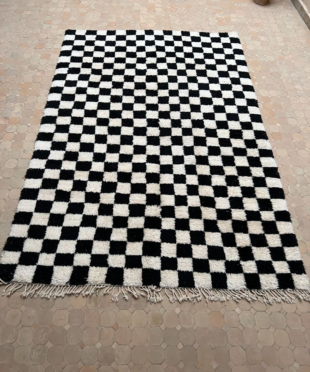 Moroccan Checkered Rug 300x210cm