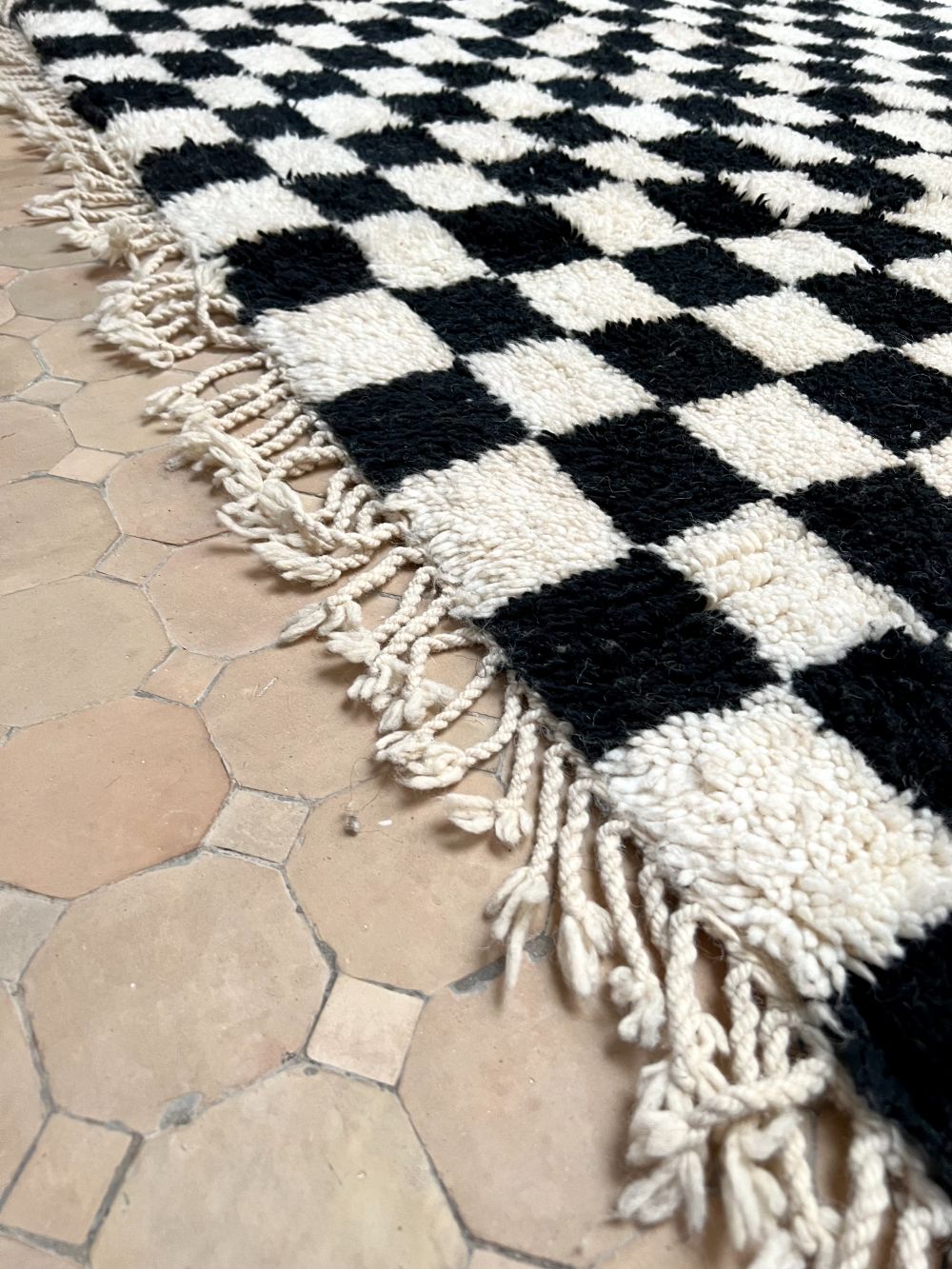 Moroccan Checkered Rug 300x210cm