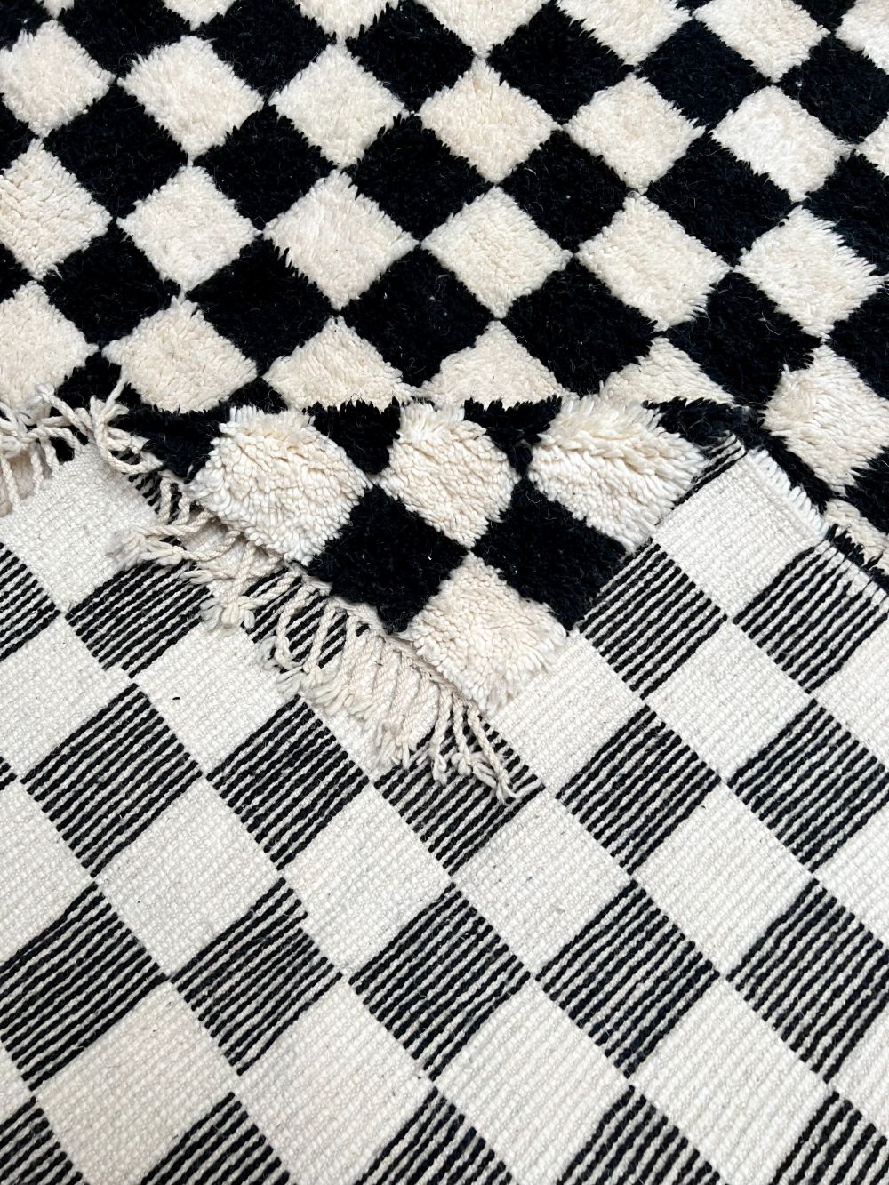 Moroccan Checkered Rug 300x210cm