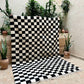 Moroccan Checkered Rug 300x210cm