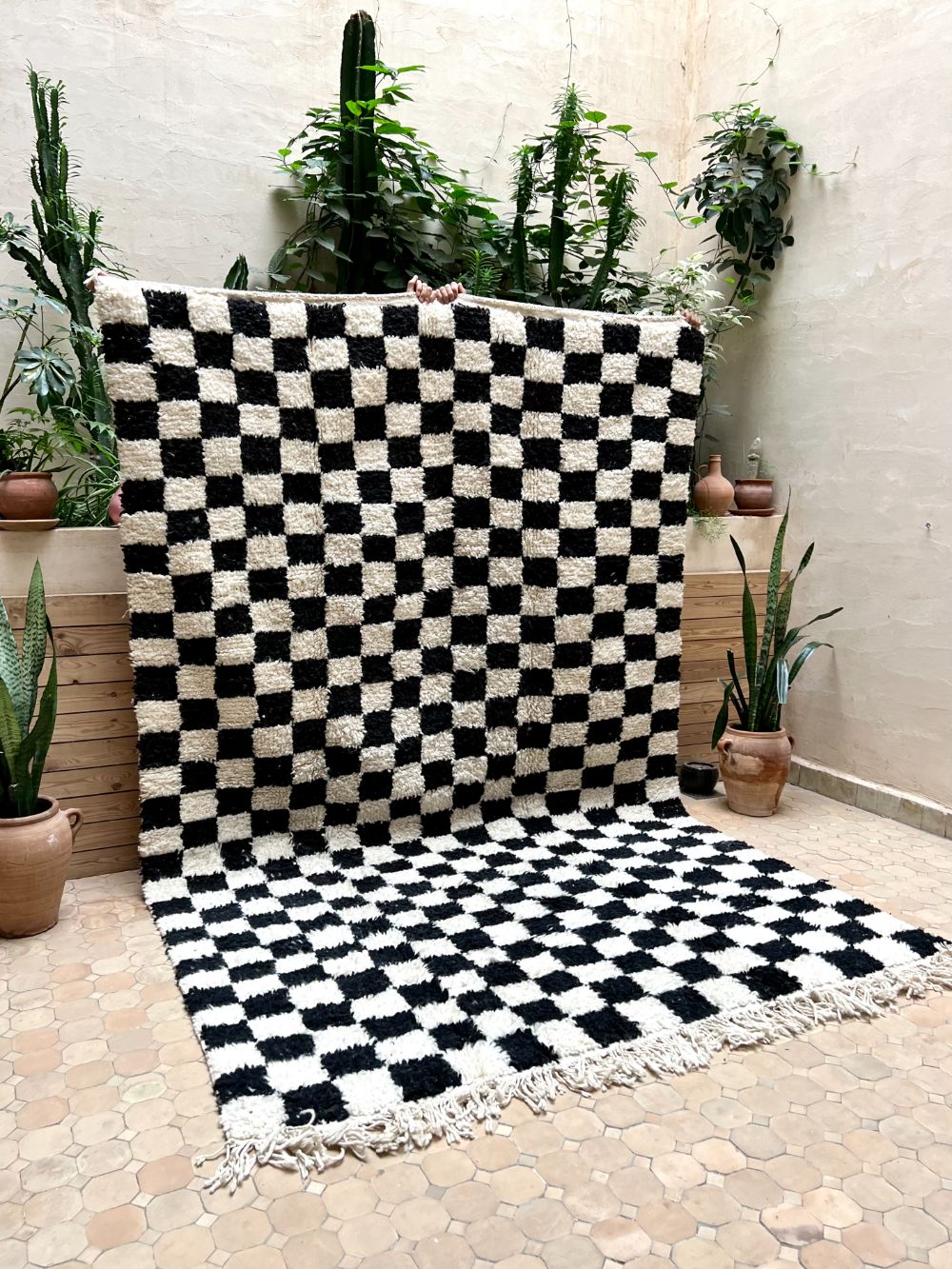 Moroccan Checkered Rug 320x200cm