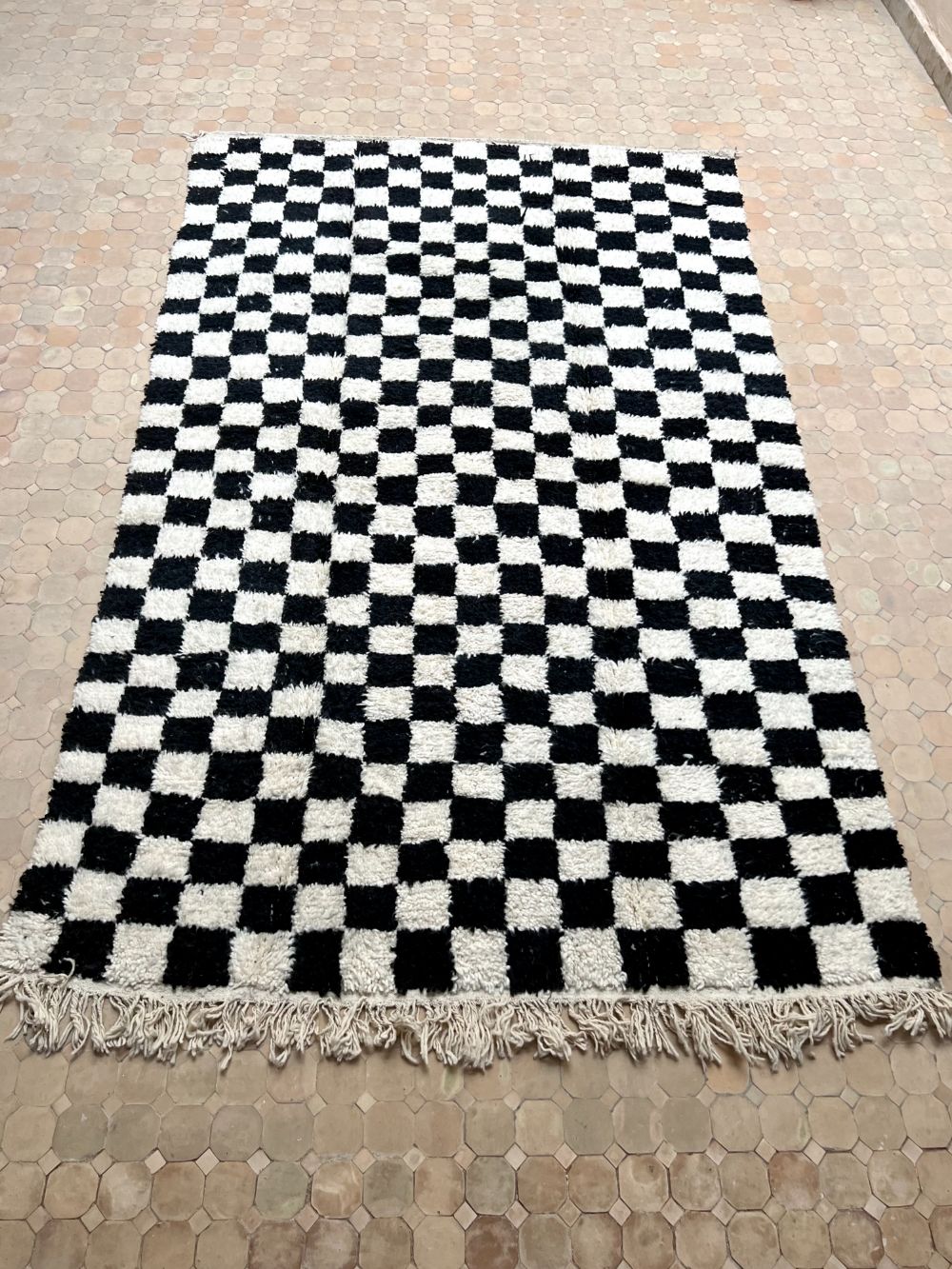 Moroccan Checkered Rug 320x200cm