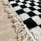 Moroccan Checkered Rug 320x200cm