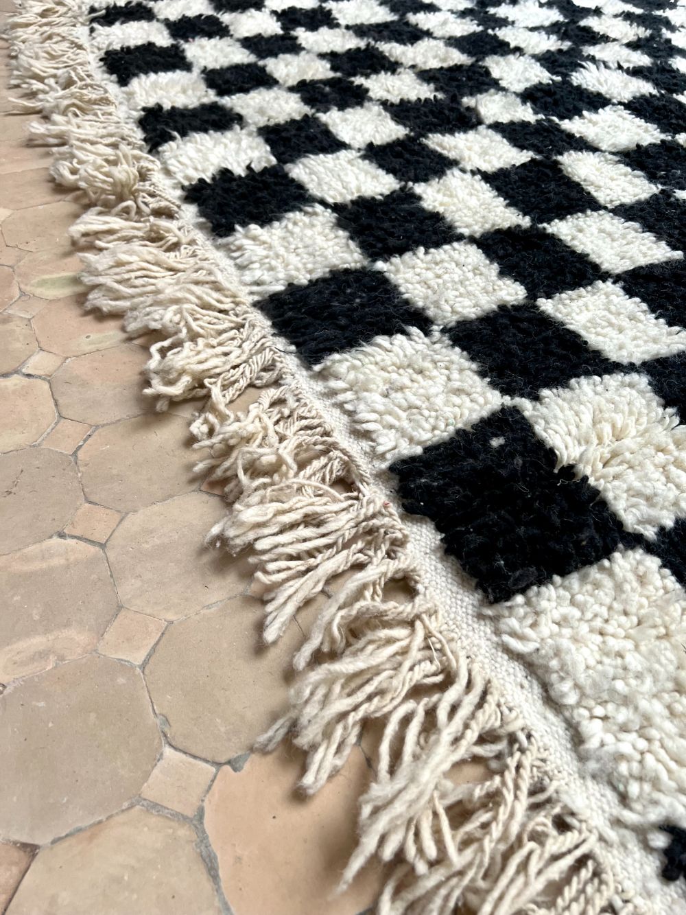 Moroccan Checkered Rug 320x200cm