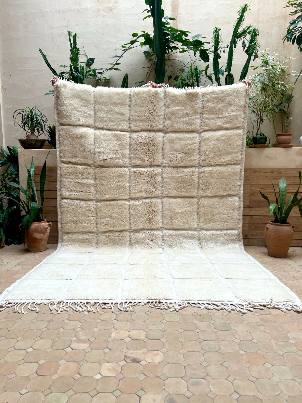 Marokkolainen Mrirt Jääkarhu matto 300x205cm