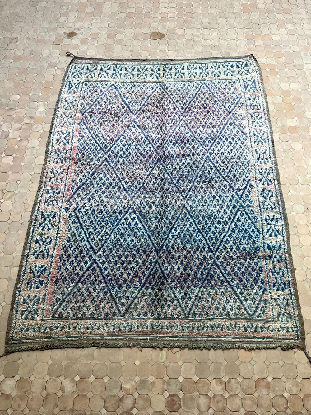 Marokkolainen vintage Zayane matto 300x210cm