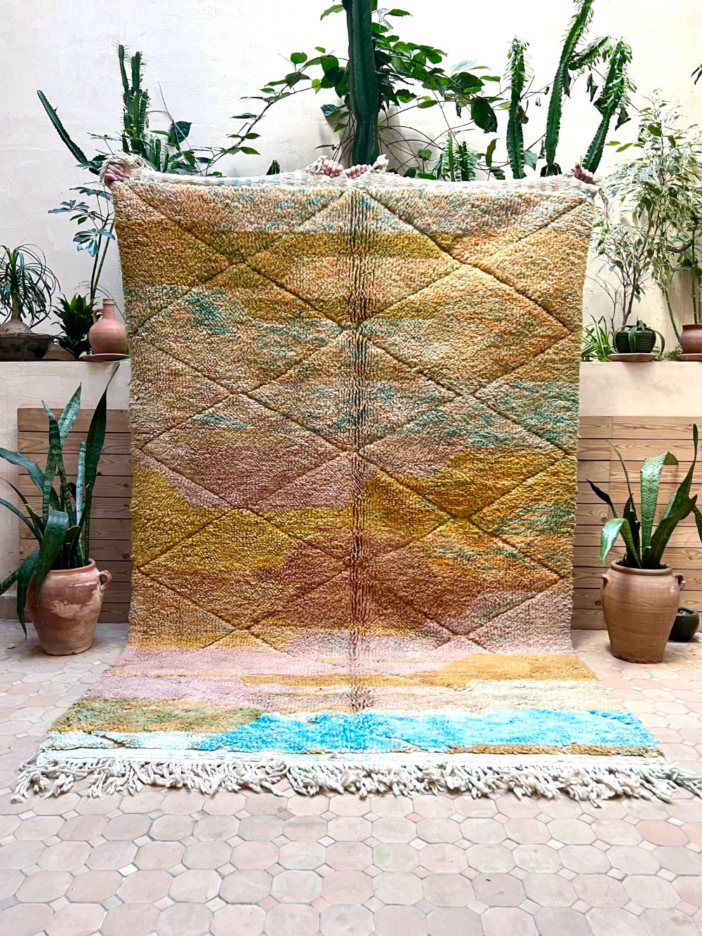 Marokkolainen Ruska matto 260x170cm