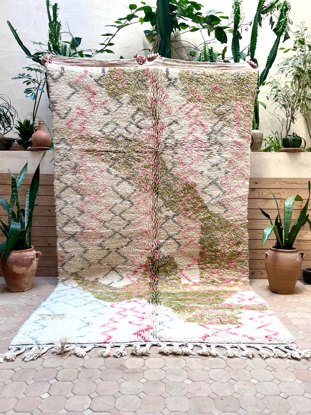 Marokkolainen Suo matto 270x150cm