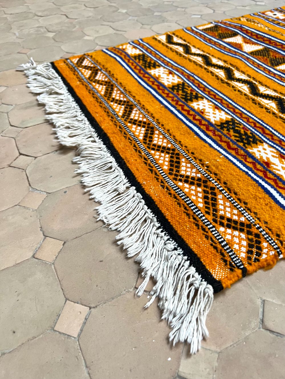 Moroccan Kilim Runner rug 205x70cm