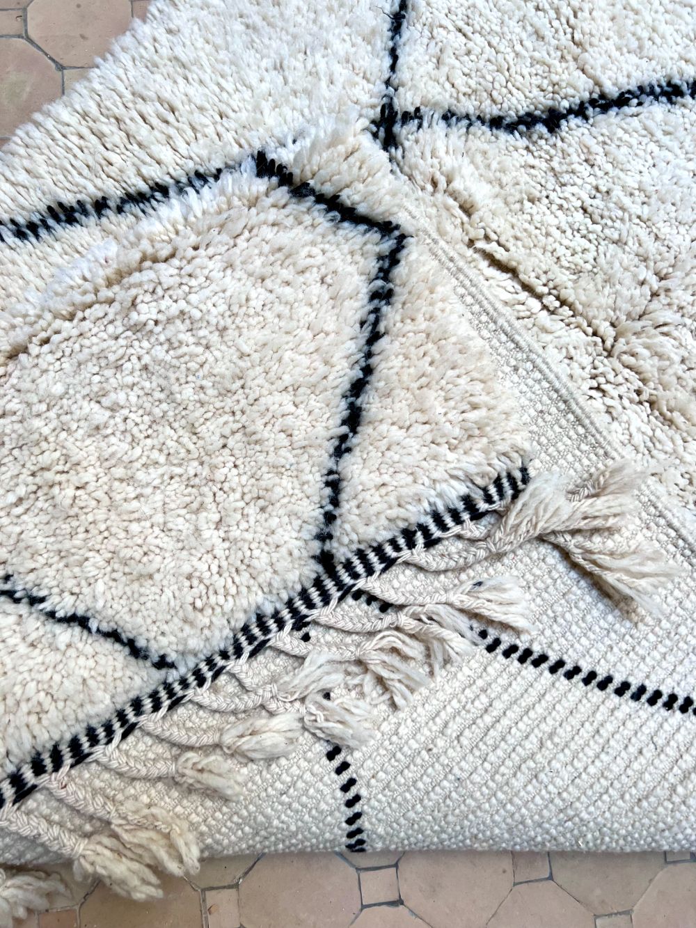 Moroccan Diamond Rug 220x115cm
