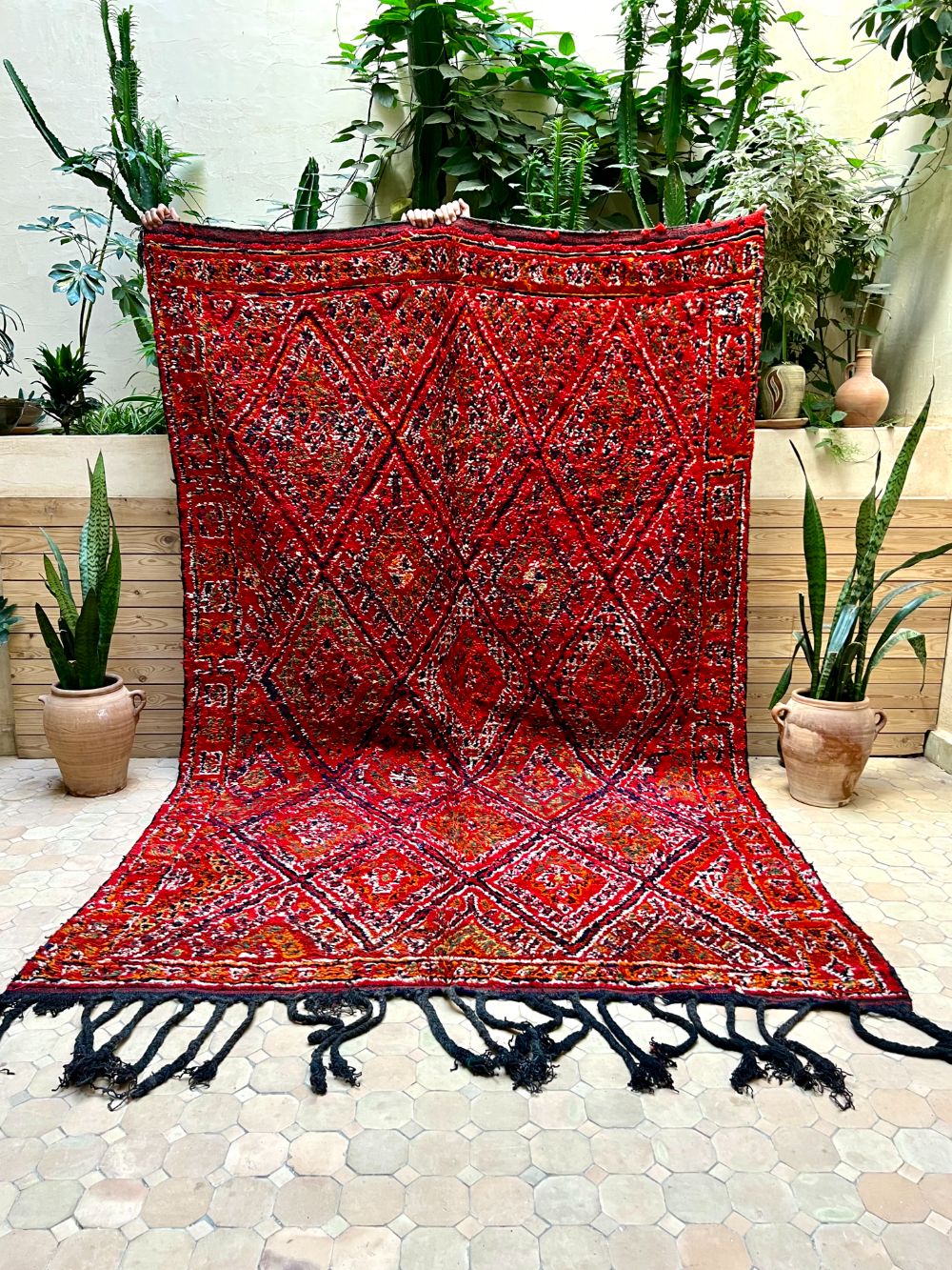 Marokkolainen vintage Zayane matto 300x185cm