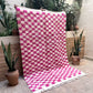 Moroccan Checkered Rug 235x150cm