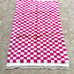 Marokkolainen ruudullinen matto 235x150cm