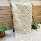 Moroccan All White Rug 90x55cm