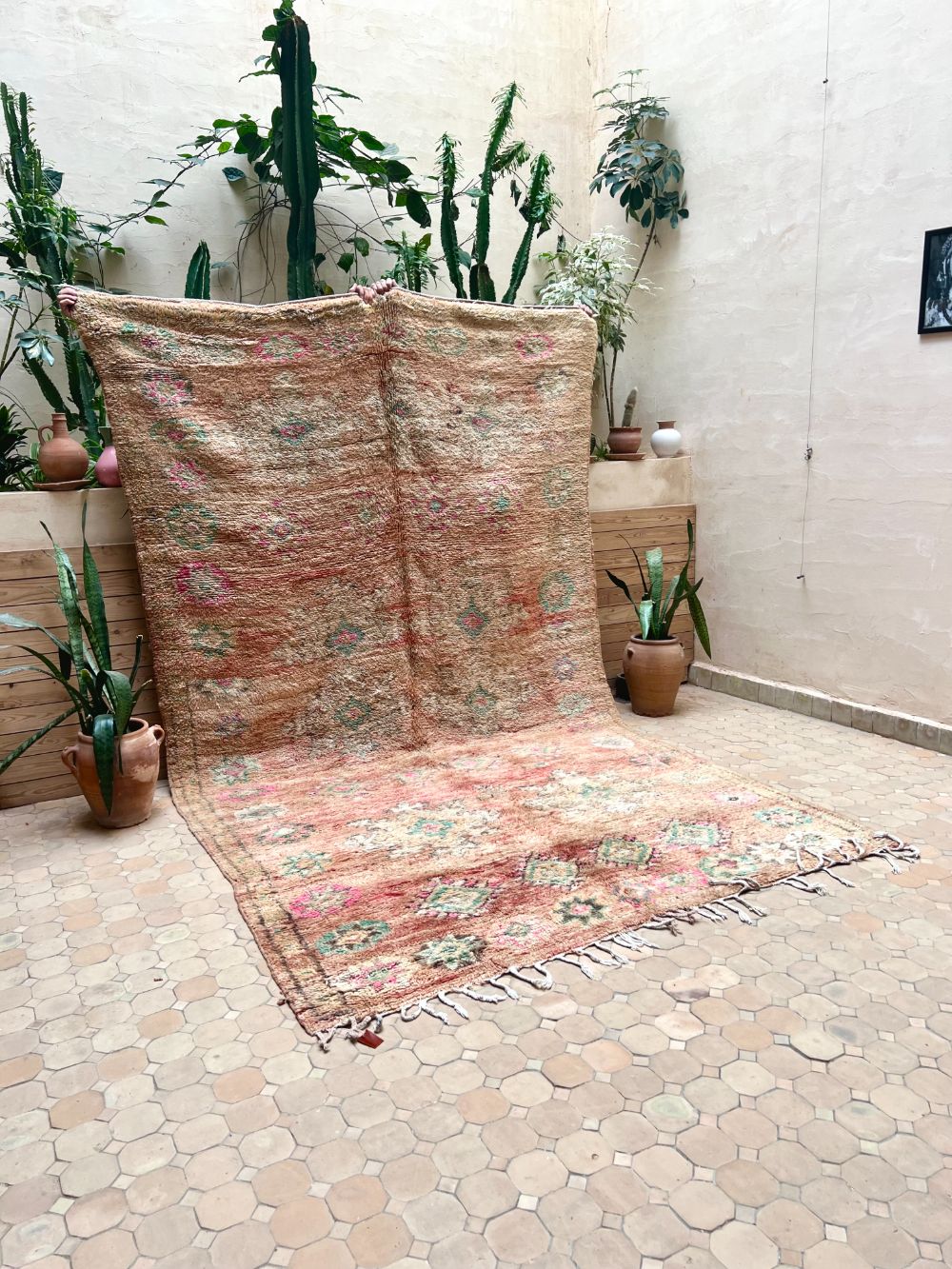 Marokkolainen vintage Boujaad matto 325x190cm