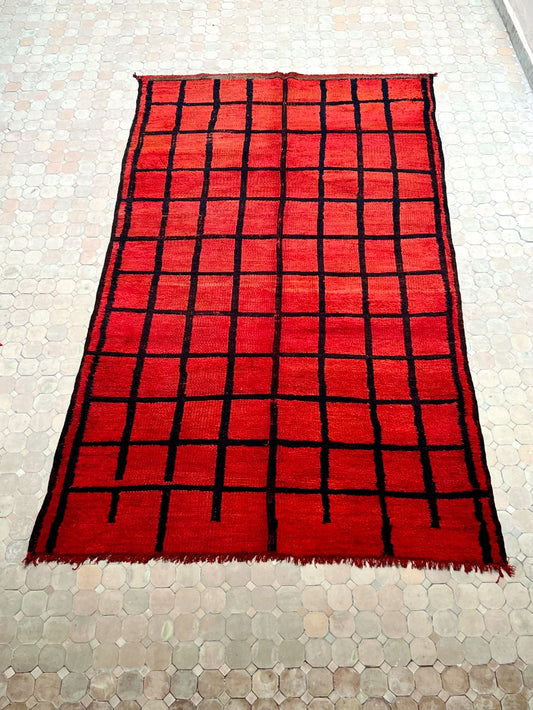 Marokkolainen vintage Boujaad matto 315x185cm