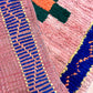 Marokkolainen vintage Boujaad matto 370x110cm
