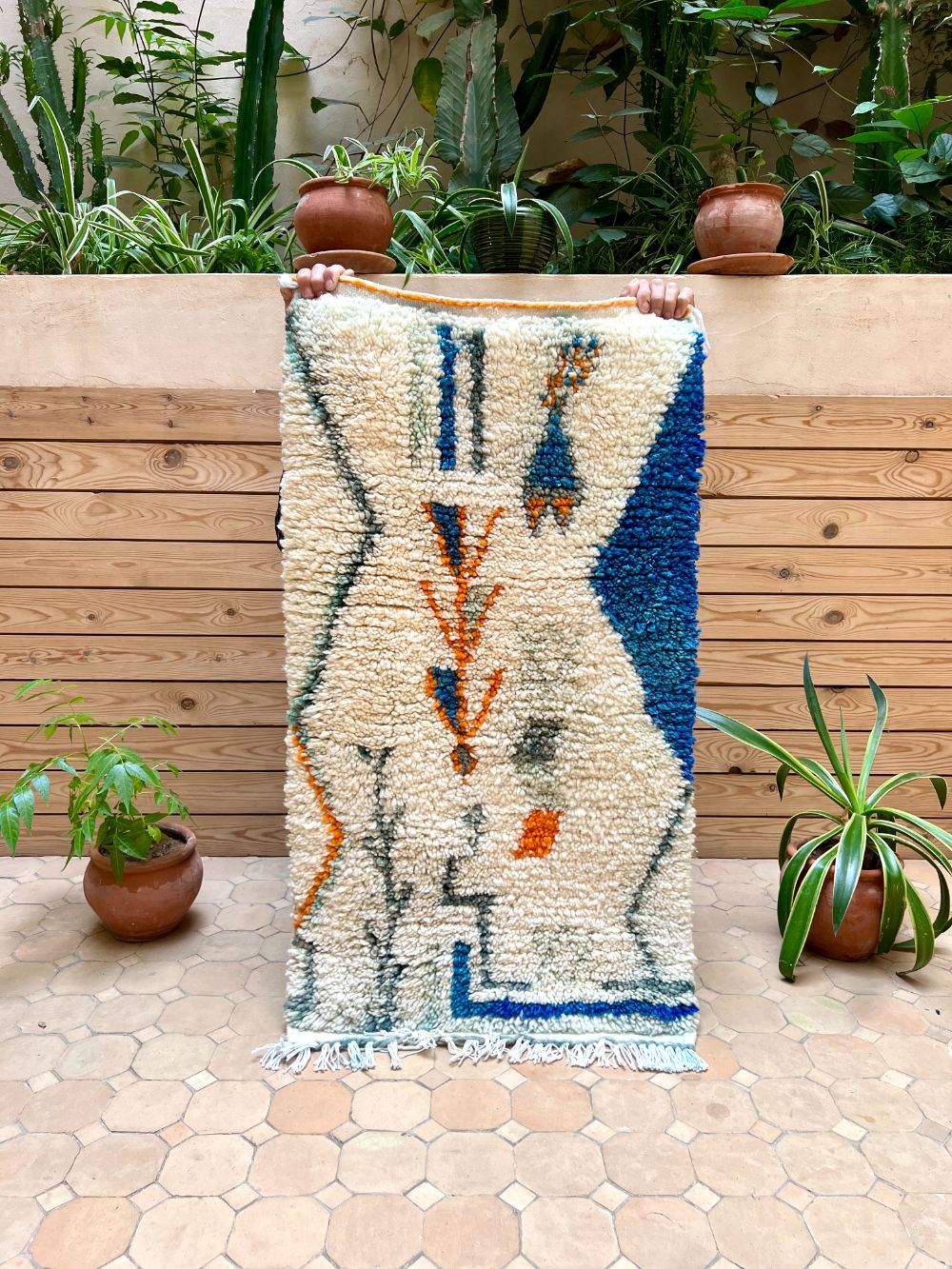 Moroccan Azilal Rug 105x60cm
