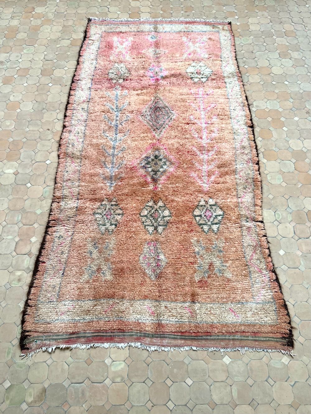 Marokkolainen vintage Boujaad matto 285x135cm