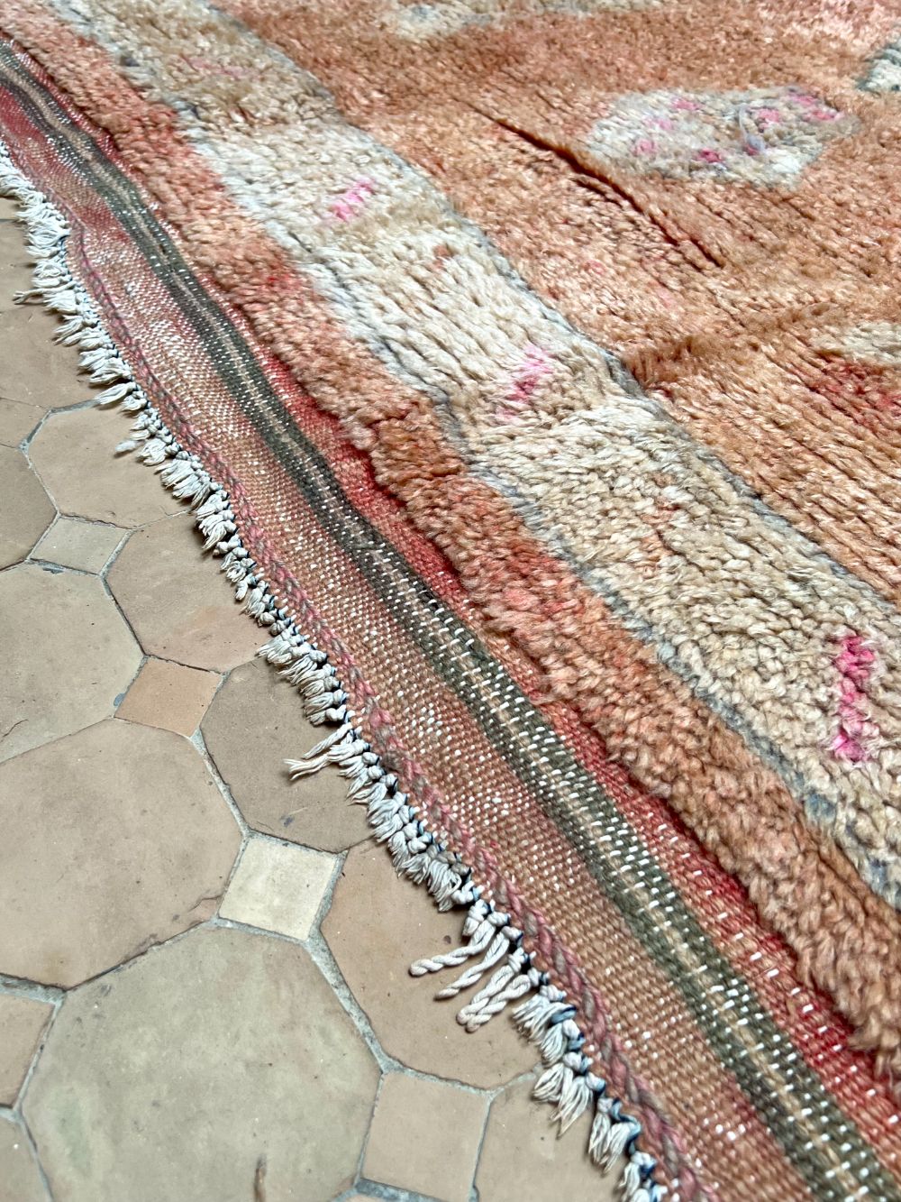 Marokkolainen vintage Boujaad matto 285x135cm