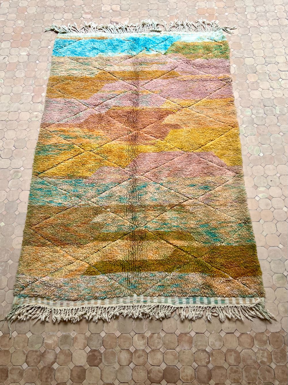 Marokkolainen Ruska matto 260x170cm