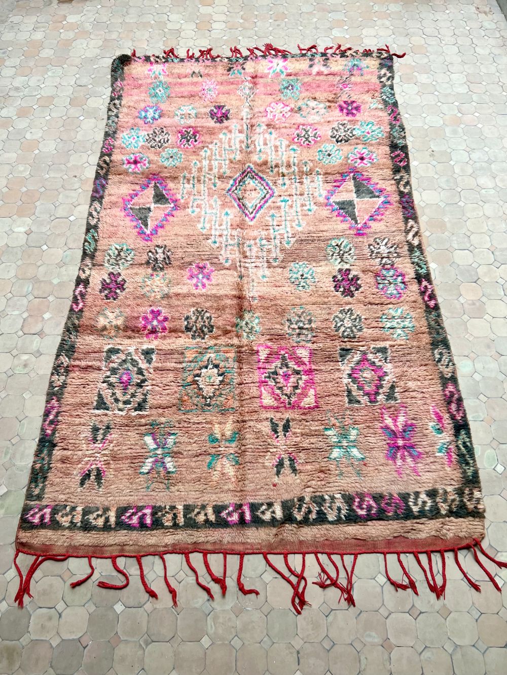 Marokkolainen vintage Boujaad matto 295x165cm