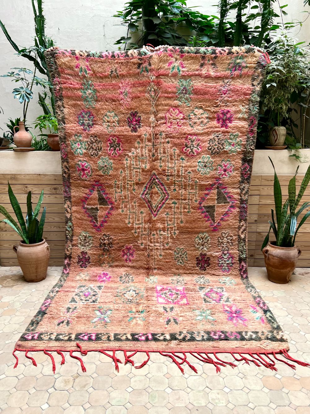 Marokkolainen vintage Boujaad matto 295x165cm