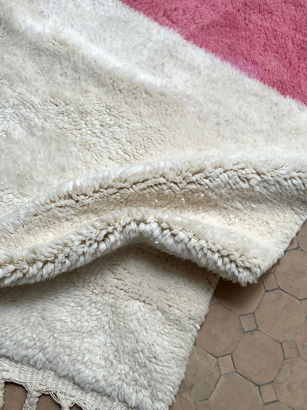 Moroccan Marshmallow Rug 260x165cm