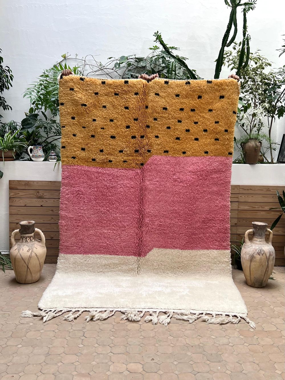 Moroccan Marshmallow Rug 260x165cm