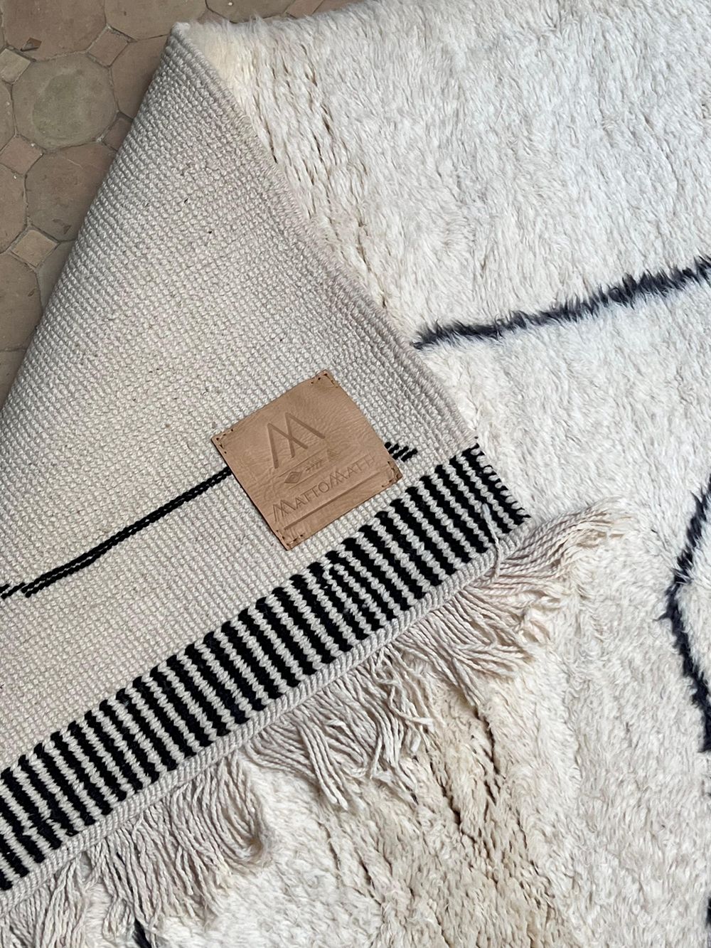 Moroccan Mrirt Rug 295x265cm