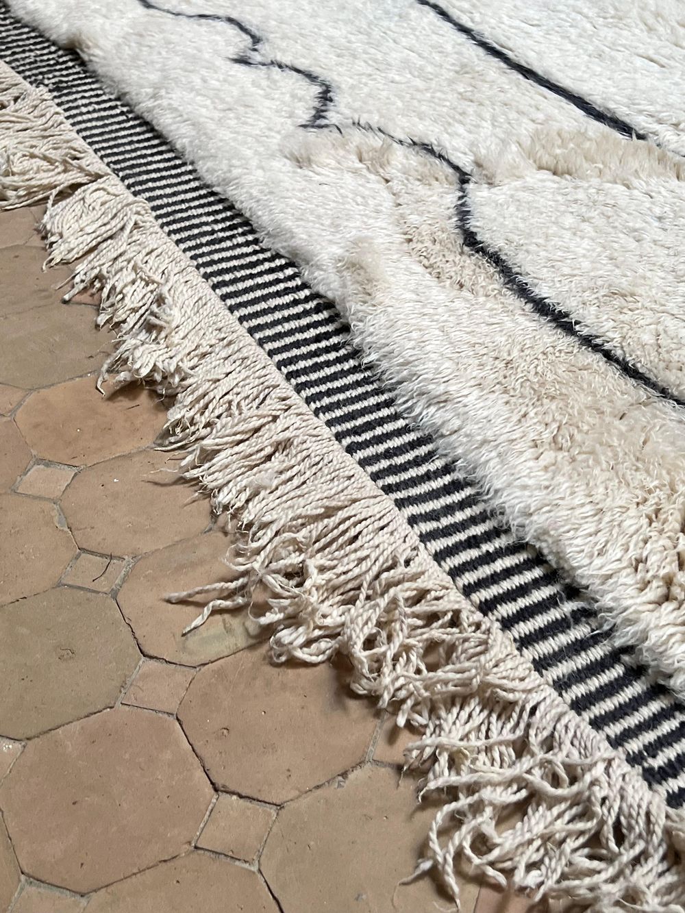 Moroccan Mrirt Rug 295x265cm