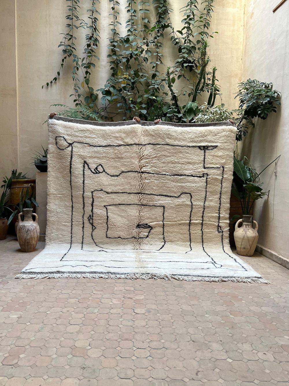 Moroccan Mrirt Rug 295x265cm