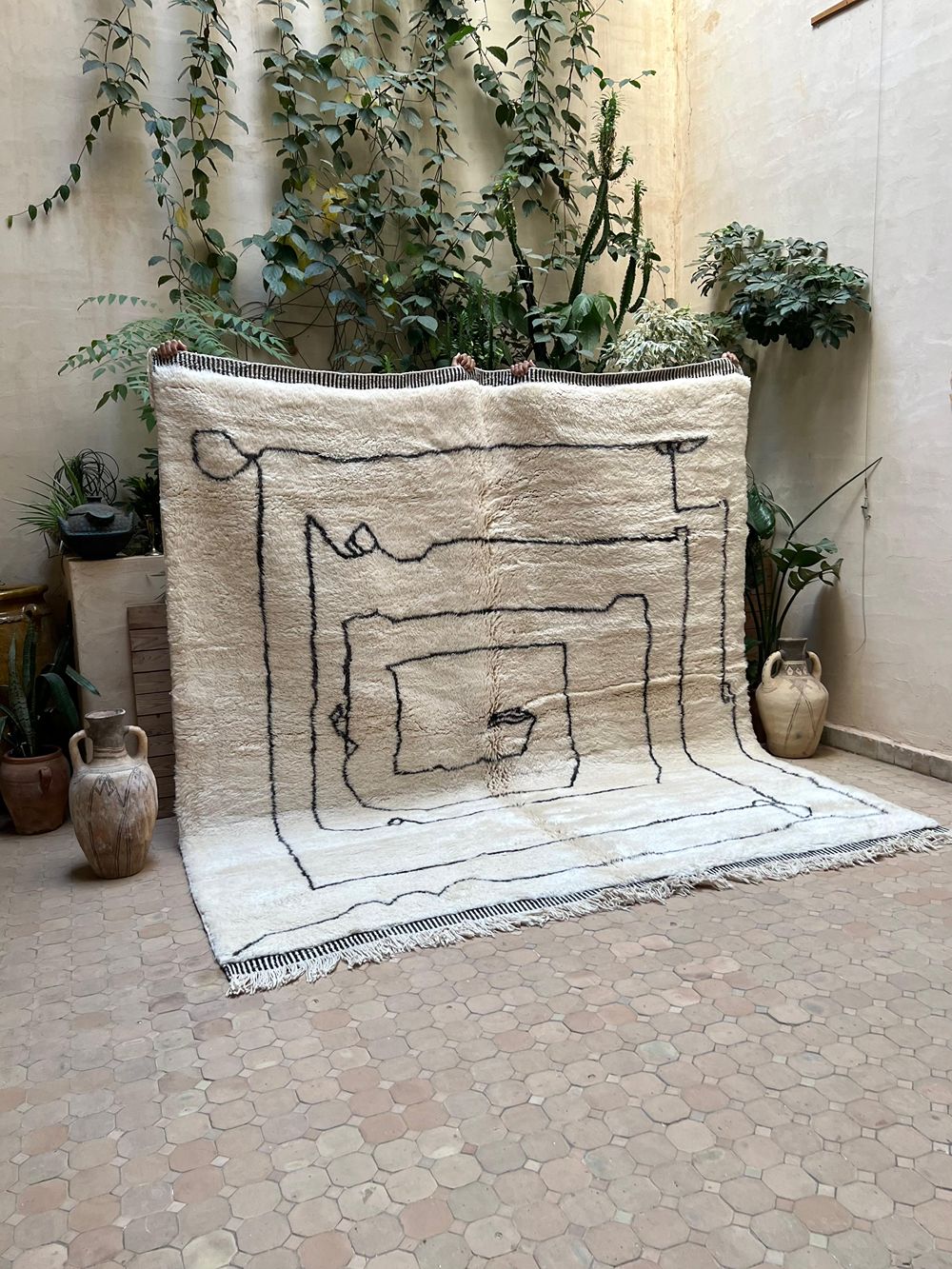 Moroccan Mrirt Rug 295x265cm