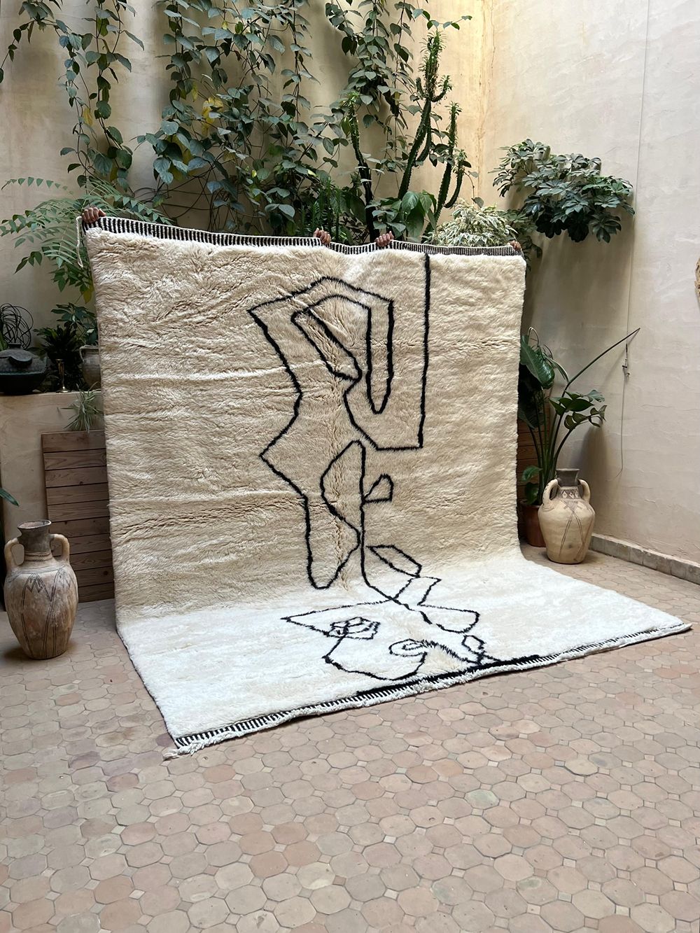 Marokkolainen Mrirt matto 305x240cm