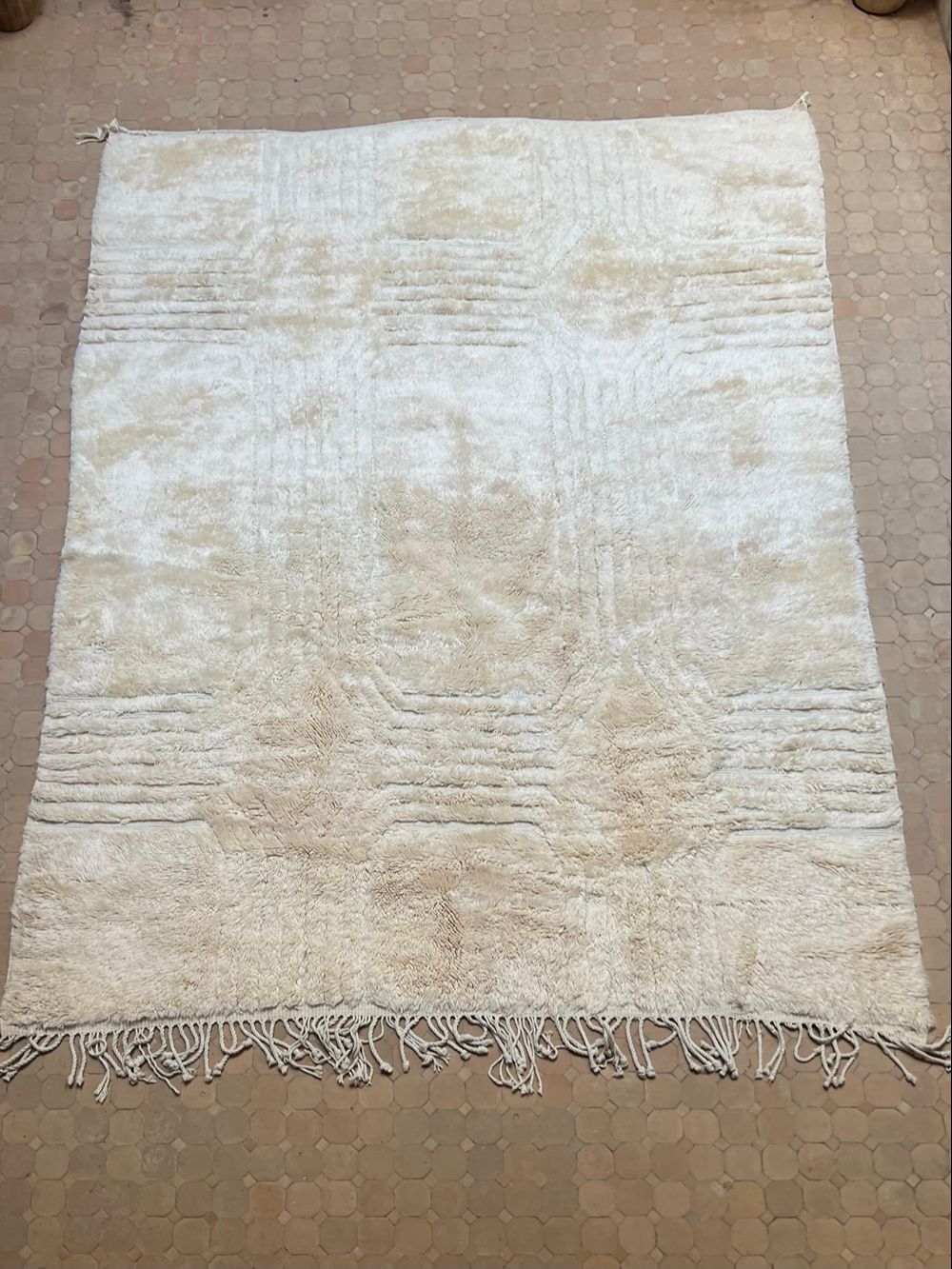 Marokkolainen Mrirt Jääkarhu matto 350x255cm