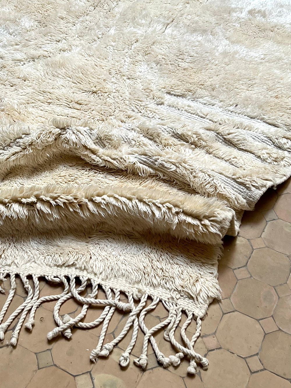 Marokkolainen Mrirt Jääkarhu matto 350x255cm