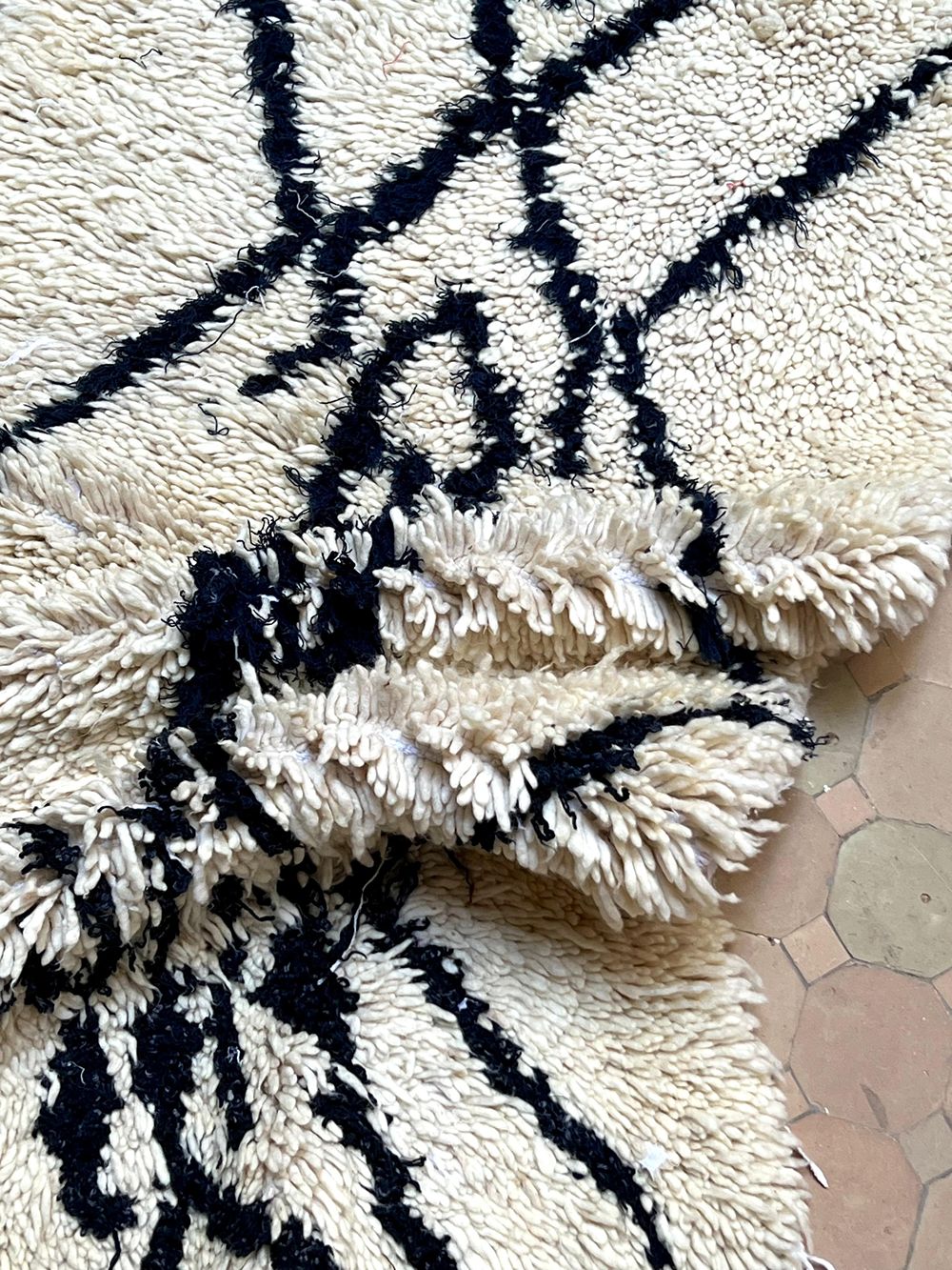 Moroccan Vintage Azilal Rug 170x80cm