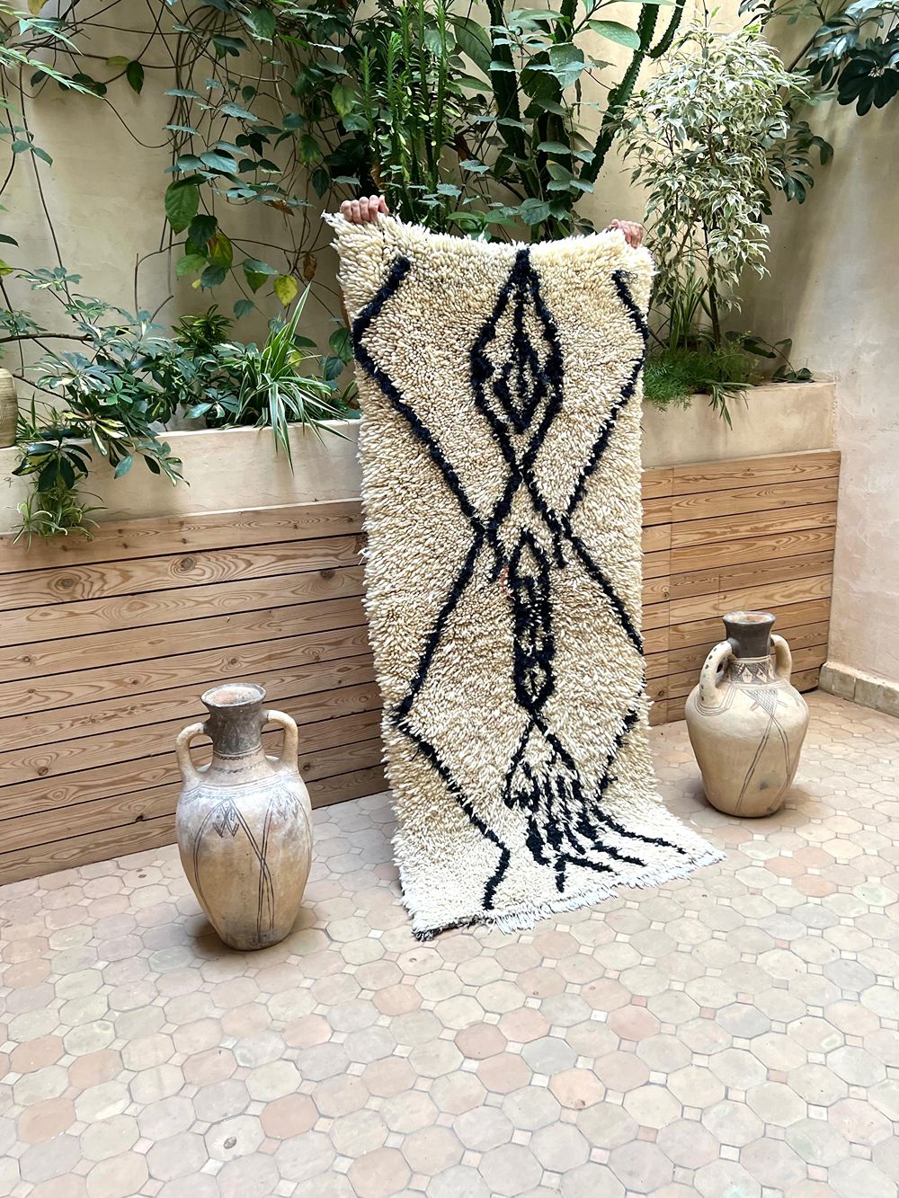 Moroccan Vintage Azilal Rug 170x80cm