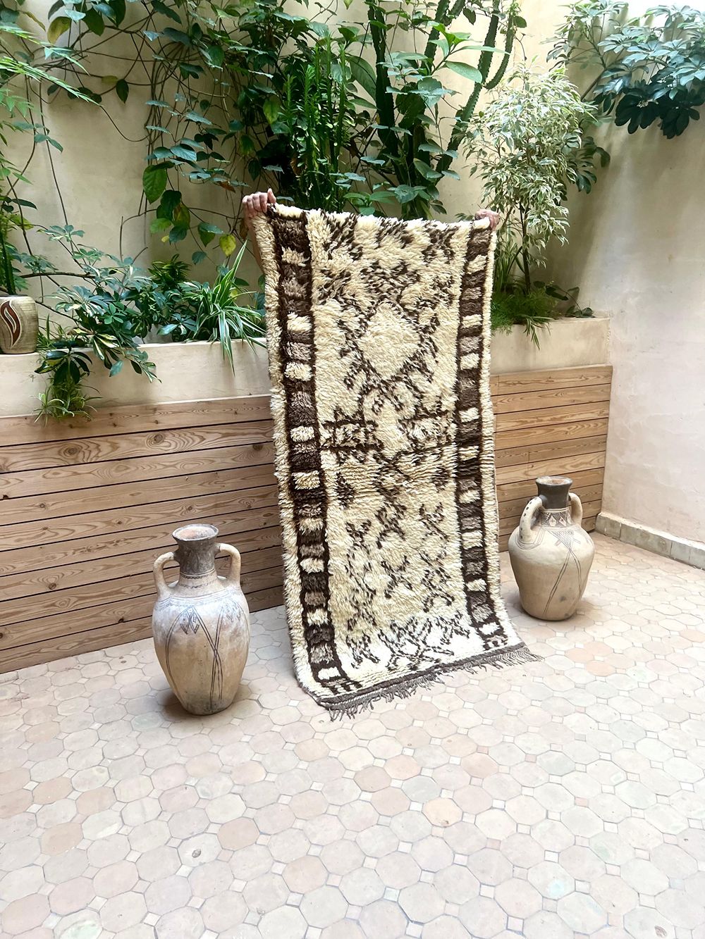 Moroccan Vintage Azilal Rug 170x90cm
