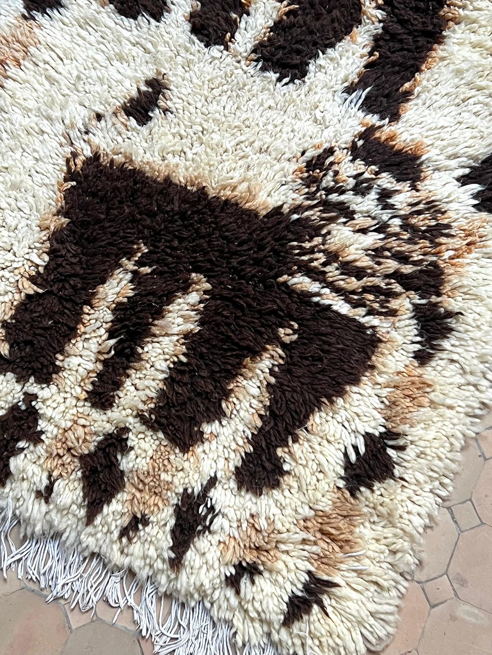 Marokkolainen vintage Azilal-matto 180x80cm