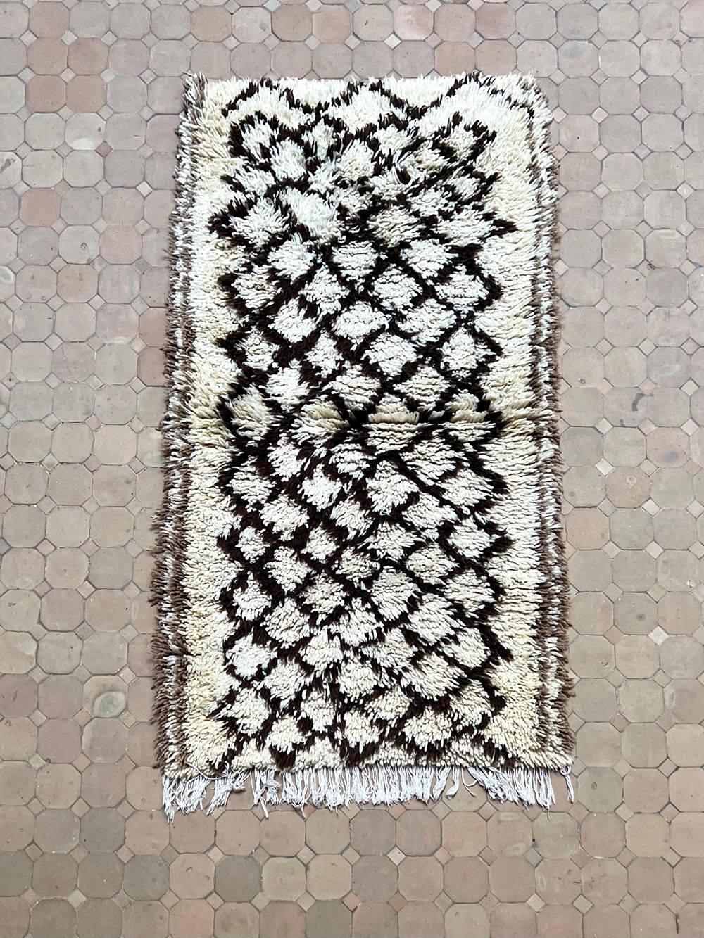 Moroccan Vintage Azilal Rug 185x85cm