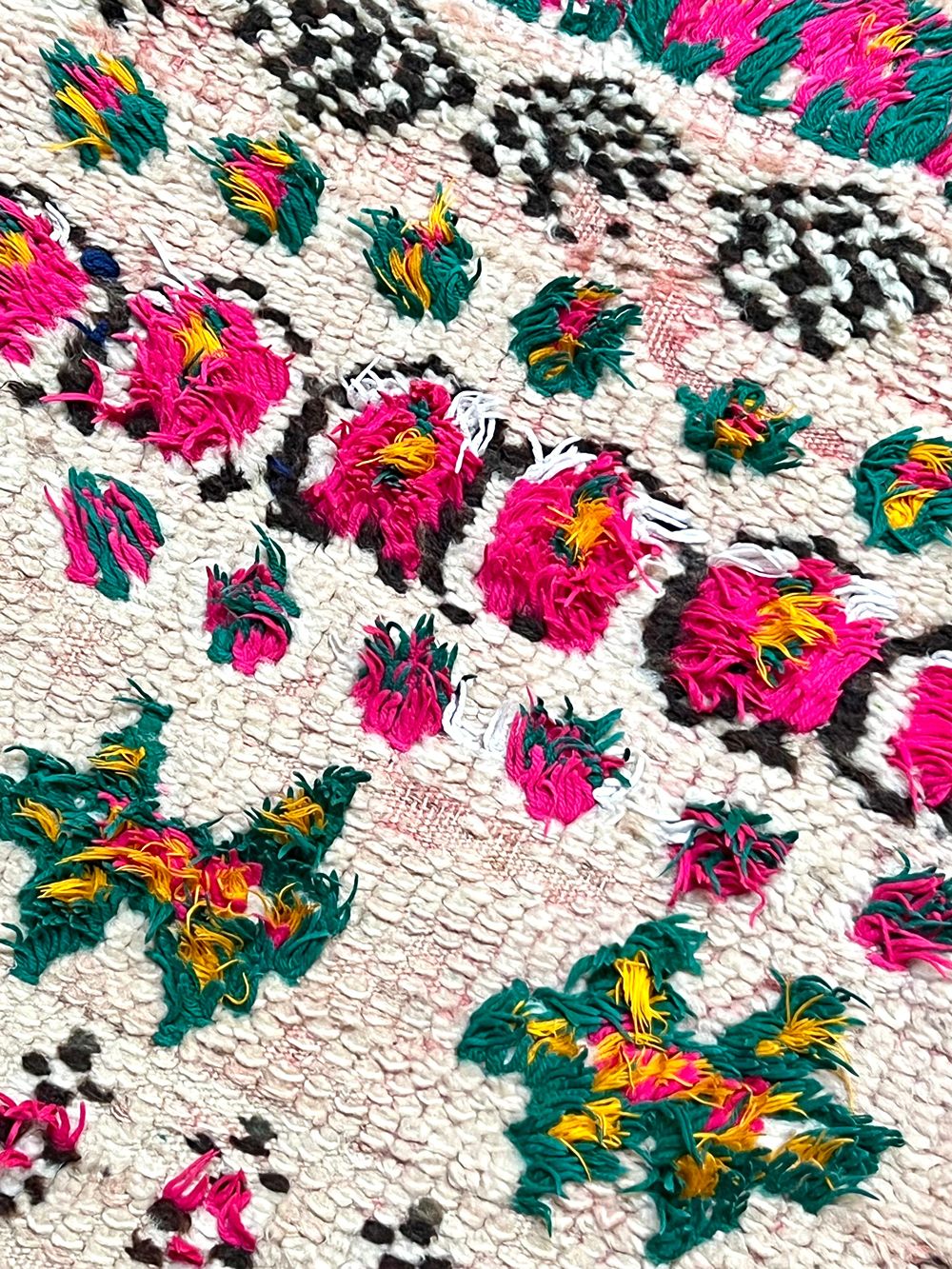 Marokkolainen vintage Azilal-matto 190x80cm