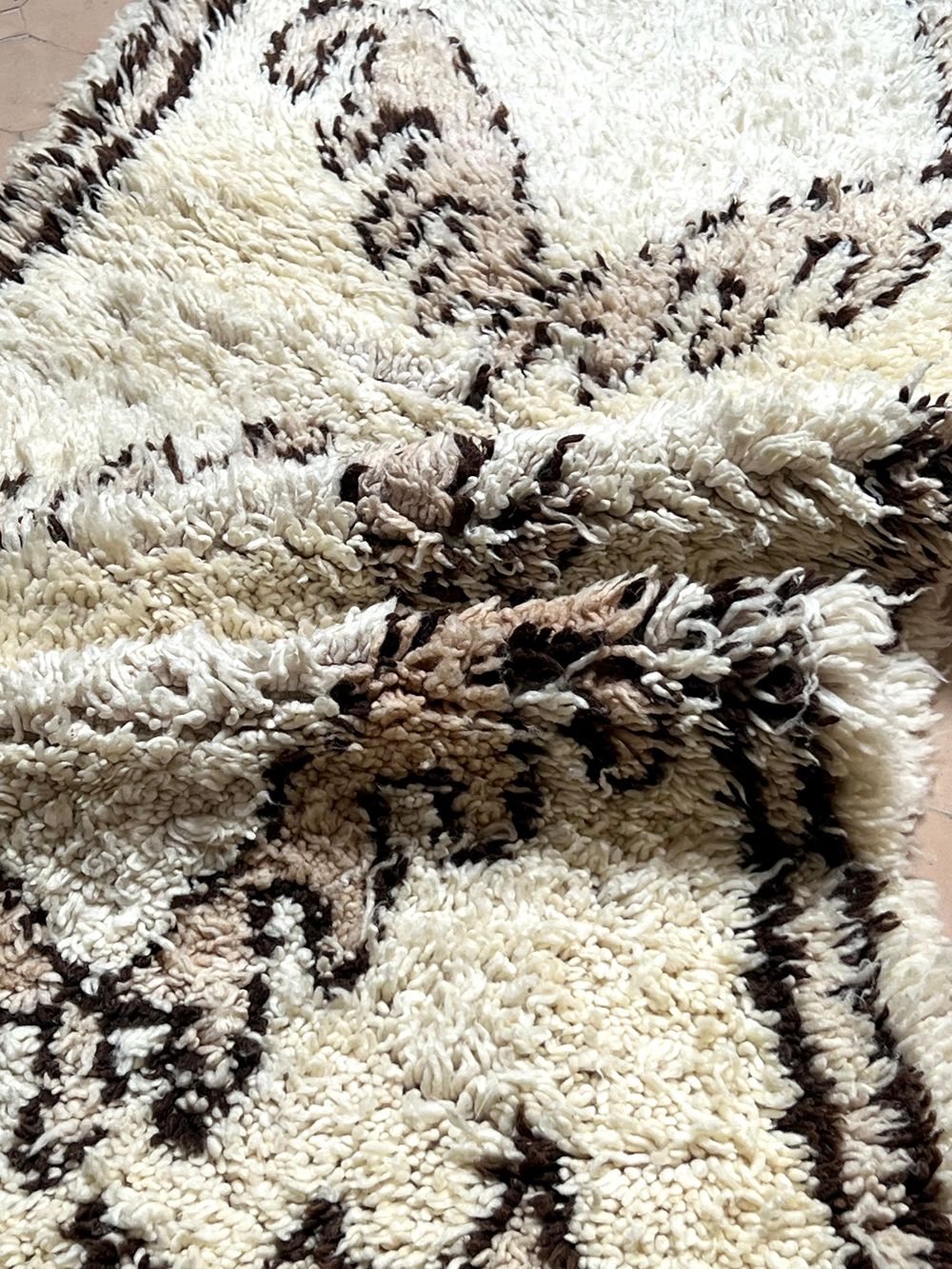 Moroccan Vintage Azilal Rug 190x80cm