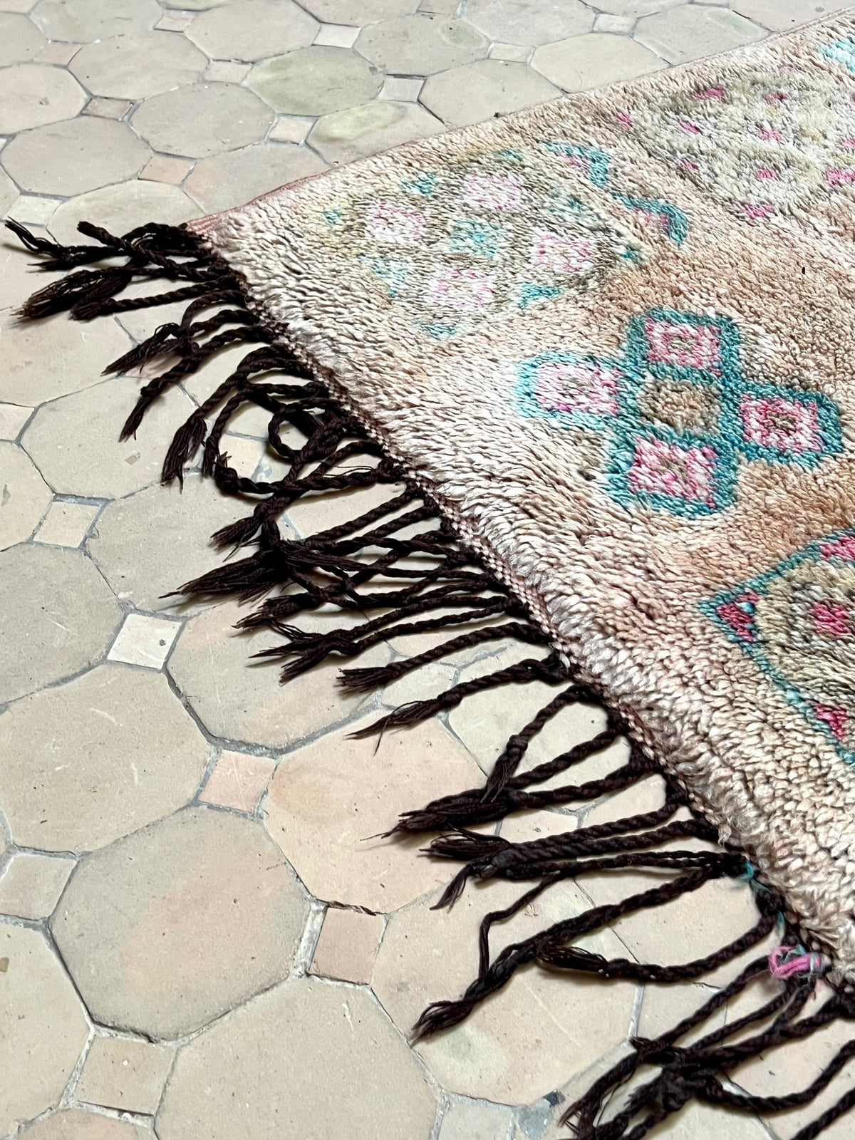 Marokkolainen vintage Boujaad matto 110x90cm