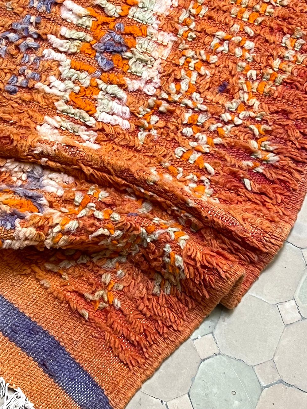 Marokkolainen vintage Boujaad matto 120x75cm