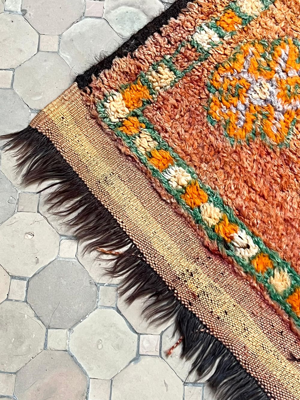 Moroccan Vintage Boujaad Rug 130x90cm
