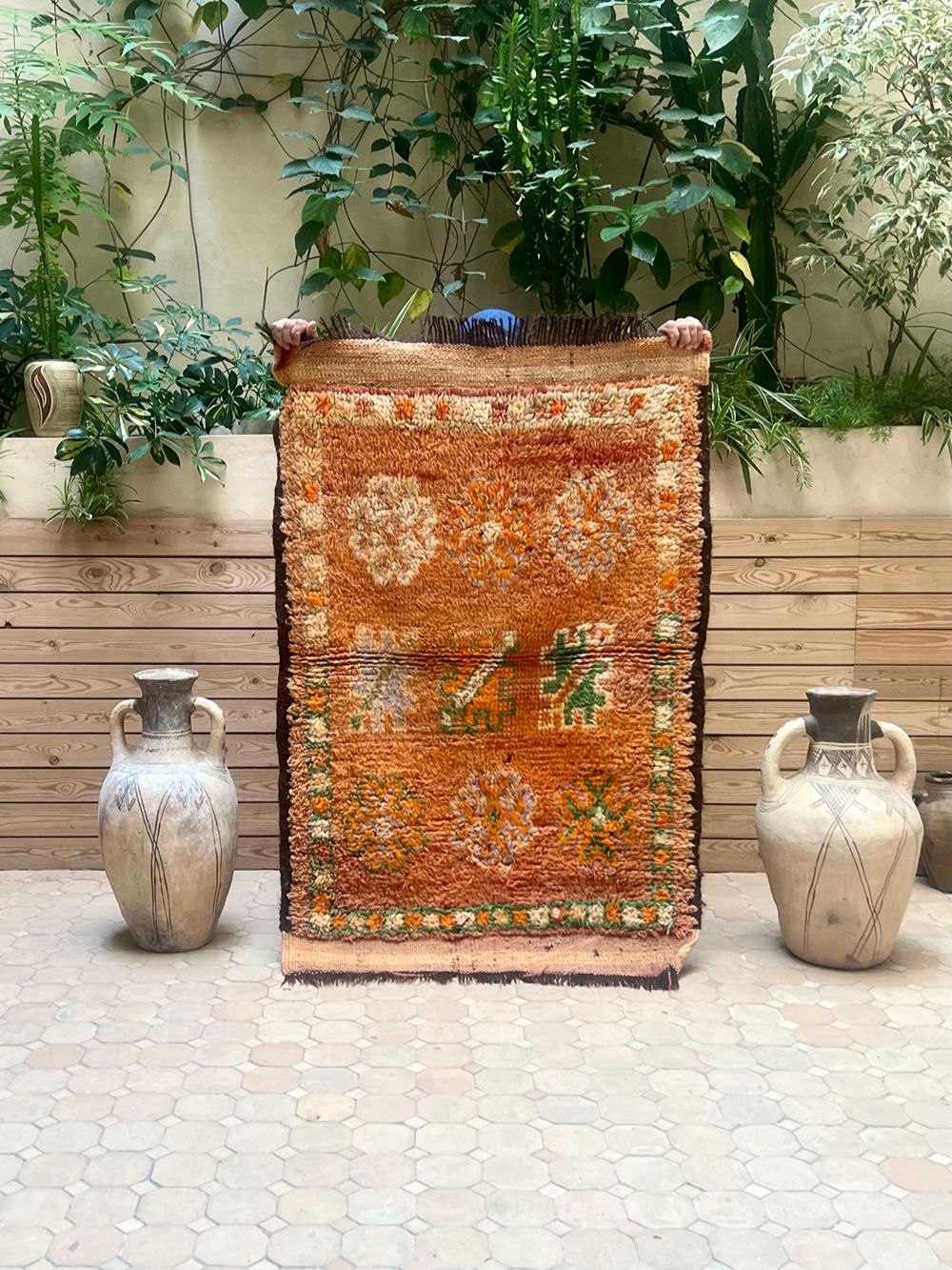 Moroccan Vintage Boujaad Rug 130x90cm