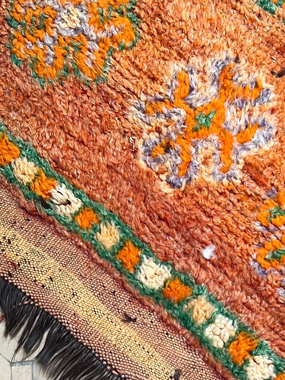 Moroccan Vintage Boujaad Rug 130x90cm